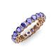 4 - Tiffany 3.40 mm Tanzanite Eternity Band 