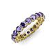 4 - Tiffany 3.40 mm Iolite Eternity Band 