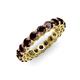 4 - Tiffany 3.40 mm Red Garnet Eternity Band 