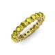 4 - Tiffany 3.40 mm Yellow Diamond Eternity Band 