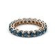 3 - Tiffany 3.40 mm Blue Diamond Eternity Band 