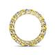 5 - Tiffany 3.40 mm Yellow Sapphire and Diamond Eternity Band 