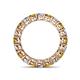4 - Tiffany 3.40 mm Citrine and Diamond Eternity Band 