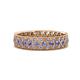 1 - Cailyn Tanzanite Three Row Eternity Band 