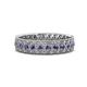 1 - Cailyn Iolite Three Row Eternity Band 