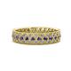 1 - Cailyn Iolite Three Row Eternity Band 