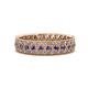 1 - Cailyn Iolite Three Row Eternity Band 