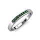 3 - Kathiryn 2.40 mm Lab Created Alexandrite 7 Stone Wedding Band 