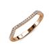 4 - Maisie Prima Diamond Wedding Band 