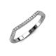 4 - Maisie Prima Diamond Wedding Band 