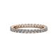 1 - Joyce 2.30 mm Lab Grown Diamond Eternity Band 
