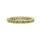 1 - Joyce 2.70 mm Yellow and White Lab Grown Diamond Eternity Band 