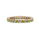 1 - Joyce 2.70 mm Yellow and White Lab Grown Diamond Eternity Band 