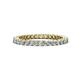 1 - Tiffany 2.00 mm Lab Grown Diamond Eternity Band 