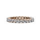 1 - Tiffany 2.80 mm Lab Grown Diamond Eternity Band 