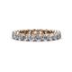 1 - Tiffany 3.00 mm Lab Grown Diamond Eternity Band 