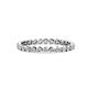 1 - Valerie 2.40 mm Lab Grown Diamond Eternity Band 