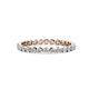 1 - Valerie 2.40 mm Lab Grown Diamond Eternity Band 