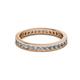 3 - Celina 2.00 mm Round Lab Grown Diamond Eternity Band 