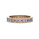1 - Celina 2.70 mm Round Lab Grown Diamond Eternity Band 