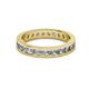 3 - Celina 2.70 mm Round Lab Grown Diamond Eternity Band 