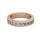 3 - Celina 3.00 mm Round Lab Grown Diamond Eternity Band 