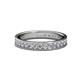1 - Livia 2.00 mm Lab Grown Diamond Eternity Band 