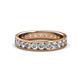1 - Livia 3.00 mm Lab Grown Diamond Eternity Band 