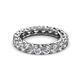 3 - Lucida 4.20 mm Round Lab Grown Diamond U Prong Eternity Band 