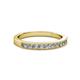 2 - Ronia Lab Grown Diamond 12 Stone Wedding Band 