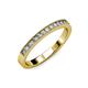 3 - Ronia Lab Grown Diamond 12 Stone Wedding Band 