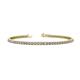 1 - Leslie 2.70 mm Lab Grown Diamond Eternity Tennis Bracelet 