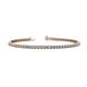 1 - Leslie 2.70 mm Lab Grown Diamond Eternity Tennis Bracelet 