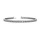 1 - Leslie 3.40 mm Lab Grown Diamond Eternity Tennis Bracelet 