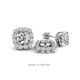 1 - Ambre Lab Grown Diamond Jacket Earrings 