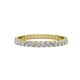 1 - Audrey 2.40 mm Lab Grown Diamond U Prong Eternity Band 