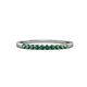 4 - Clara 1.80 mm Lab Created Alexandrite 10 Stone Wedding Band 