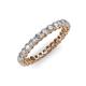 3 - Tiffany 2.40 mm Lab Grown Diamond Eternity Band 