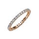 3 - Joyce 2.30 mm Lab Grown Diamond Eternity Band 