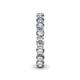 6 - Tiffany 3.40 mm Lab Grown Diamond Eternity Band 