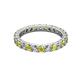 2 - Joyce 3.00 mm Yellow and White Lab Grown Diamond Eternity Band 