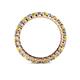 4 - Joyce 2.70 mm Yellow Sapphire and Lab Grown Diamond Eternity Band 