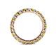 4 - Joyce 2.70 mm Yellow and White Lab Grown Diamond Eternity Band 
