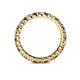 4 - Joyce 2.70 mm Smoky Quartz and Lab Grown Diamond Eternity Band 