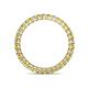 5 - Tiffany 2.00 mm Yellow and White Lab Grown Diamond Eternity Band 