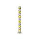 6 - Tiffany 2.00 mm Yellow and White Lab Grown Diamond Eternity Band 