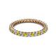 3 - Tiffany 2.00 mm Yellow and White Lab Grown Diamond Eternity Band 