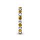 5 - Tiffany 2.80 mm Citrine and Lab Grown Diamond Eternity Band 