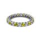2 - Tiffany 2.80 mm Yellow and White Lab Grown Diamond Eternity Band 