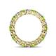 5 - Tiffany 3.40 mm Peridot and Lab Grown Diamond Eternity Band 